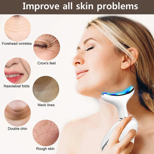 EMS Facial Microcurrent Neck & Face Lifting Massager