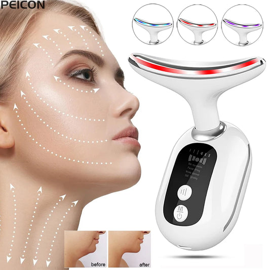 EMS Facial Microcurrent Neck & Face Lifting Massager