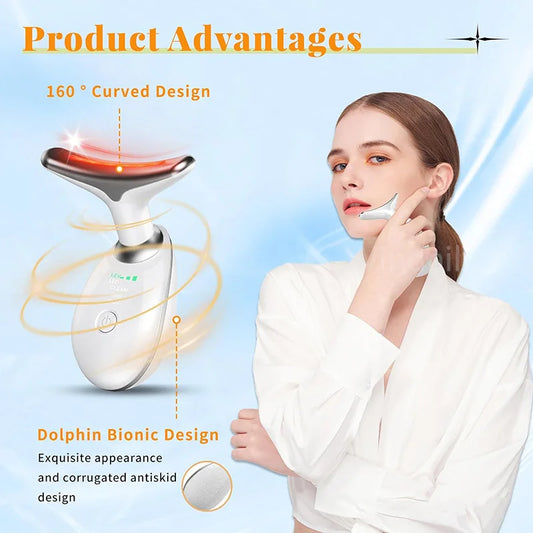 EMS Facial Microcurrent Neck & Face Lifting Massager